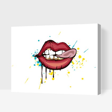 Paint by Number - Lips