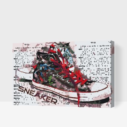 Paint by Number - Converse Sneakers