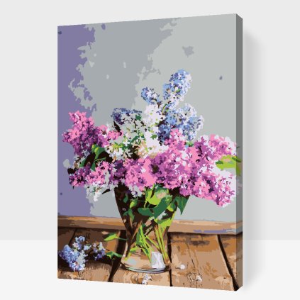 Paint by Number - Lilac in a Vase