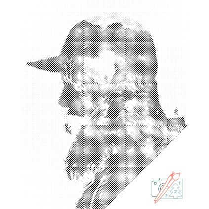 Dotting points - Man, Cave, Girl on a Swing