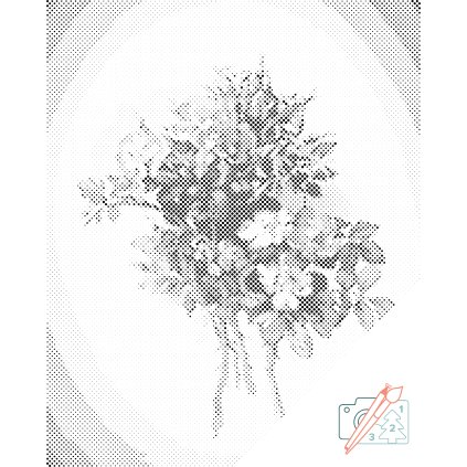Dotting points - Vintage Flowers VII
