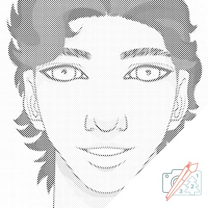 Dotting points - Mysterious eyes