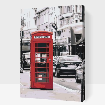 Paint by Number - Telephone Box