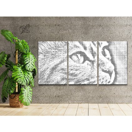 Dotting points - Cute Kitten (set of 3)