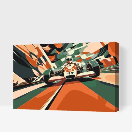 Paint by Number - Formula 1 Race