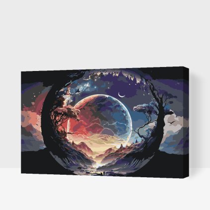 Paint by Number - A Magical Full Moon