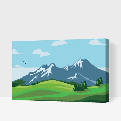 Paint by Number - Painted Mountains 