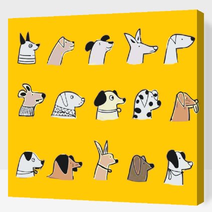 Paint by Number - Dog Breeds