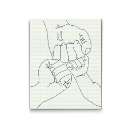 Diamond Painting - Family ties