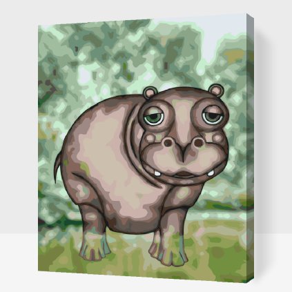 Paint by Number - Hungry Hippo