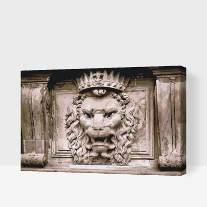 Paint by Number - The Lion's fountain in Italy