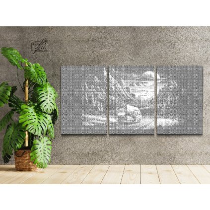 Tečkování - Výlet do hor (sada 3 ks)