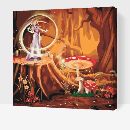 Paint by Number - Forest Fairy