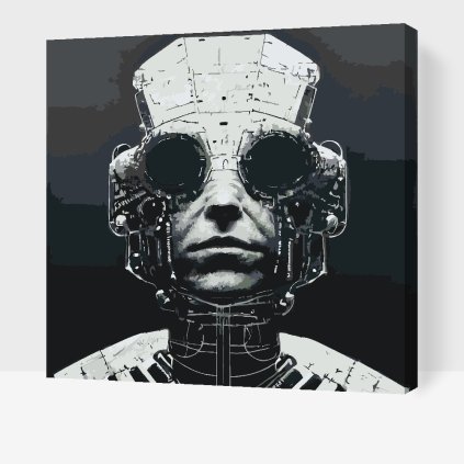 Malování podle čísel - Muž z budoucnosti