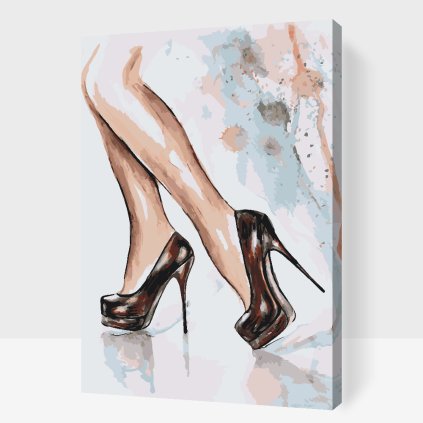 Paint by Number - Attractive Legs