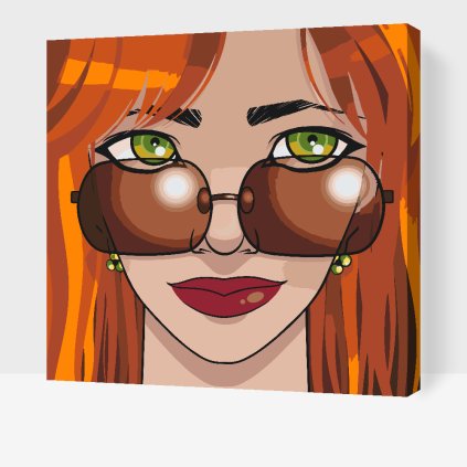 Paint by Number - View through Sunglasses