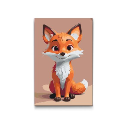 M2_Painting_by_Numbers_-_Fox_for_children