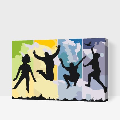 Paint by Number - Joyful Jump