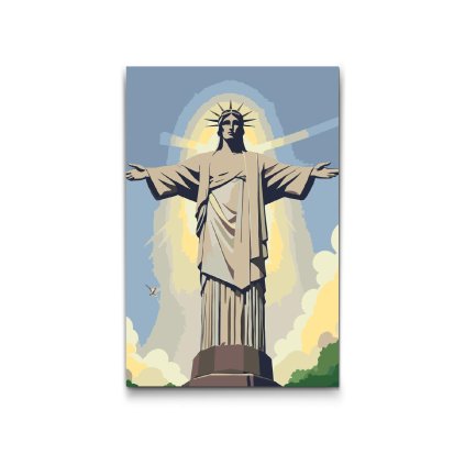 M2_Painting_by_Numbers_-_Jesus_statue_up_close