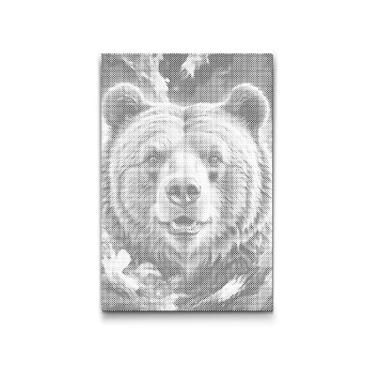 M2_Dotting_Points_-_Bear_in_shades_of_dark_turquoise