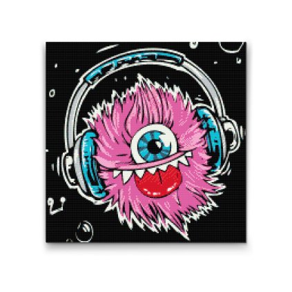 Diamond Painting - Pink Monster