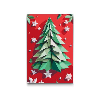 M2_Painting_by_Numbers_-_Origami_Christmas_tree