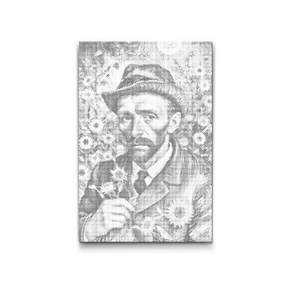 M2_Dotting_Points_-_Vincent_Van_Gogh_in_a_sunflower_field