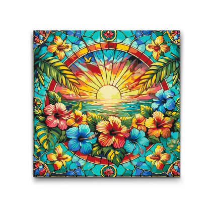 M2_Painting_by_Numbers_-_Stained_glass_sunset