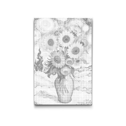 M2_Dotting_Points_-_Sunflower_with_a_starry_background