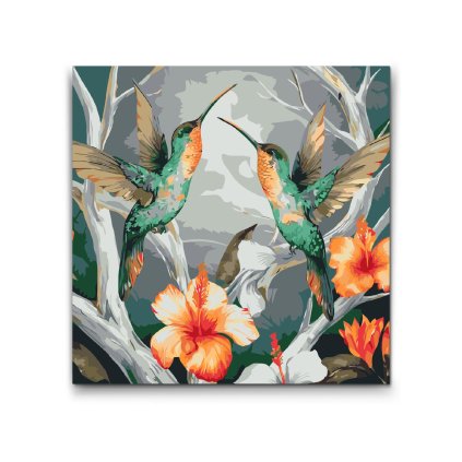 M2_Painting_by_Numbers_-_Hummingbirds_among_flowers