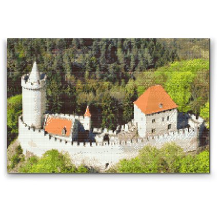 Diamond Painting - Kokořín Castle