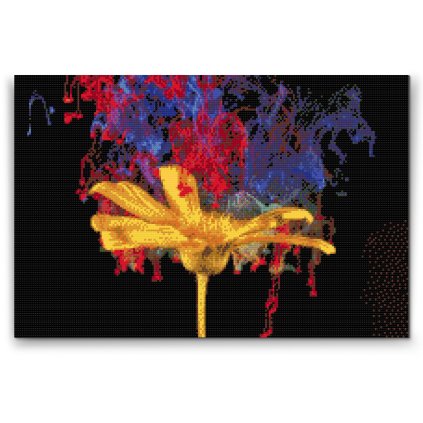 Diamond Painting - Yellow Flower