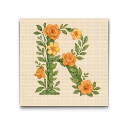 M2_Diamond_Paintings_-_Letter_R_-_Floral_Pattern