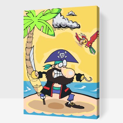 Paint by Number - Captain Hook