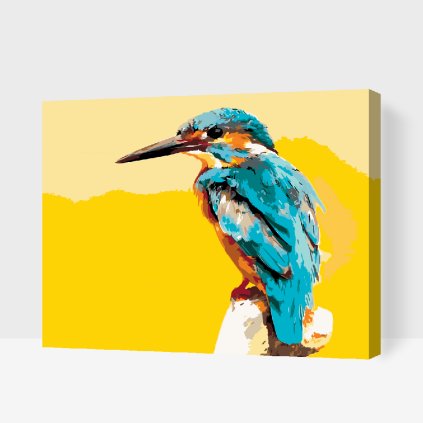 Paint by Number - Kingfisher