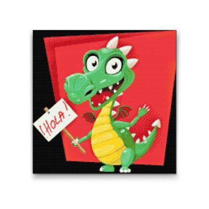 Diamond Painting - Green Dragon