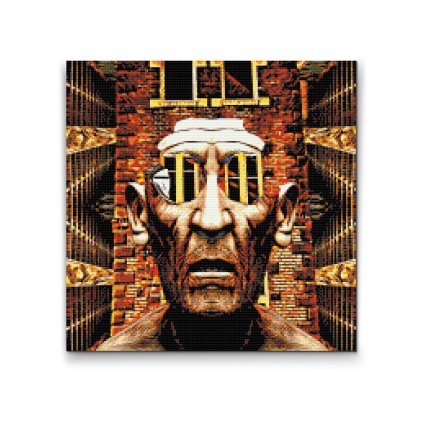 Diamond Painting - Scary Man