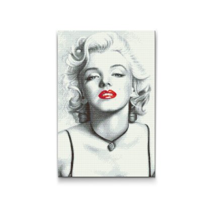 Diamond Painting - Marilyn Monroe Red Lips