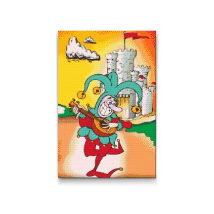 Diamond Painting - Jester Playing the Banjo