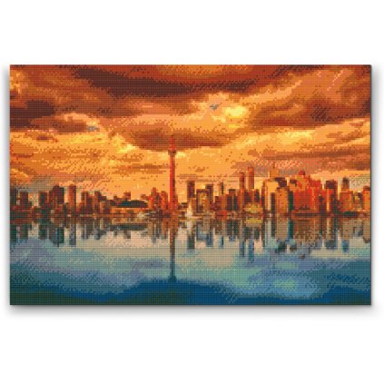 Diamond Painting - Toronto at Dusk