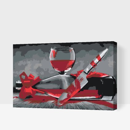 Paint by Number - Bloody Wine