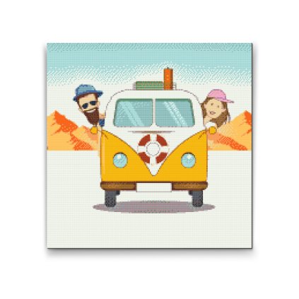 Diamond Painting - Curious Travel