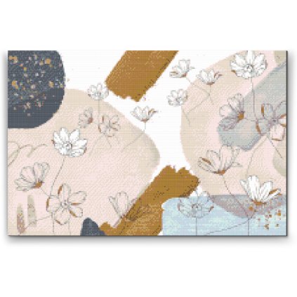 Diamond Painting - Floral Background