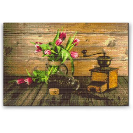 Diamond Painting - Coffee Grinder