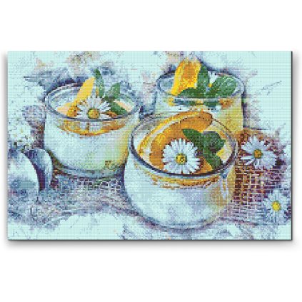 Diamond Painting - Orange Cream