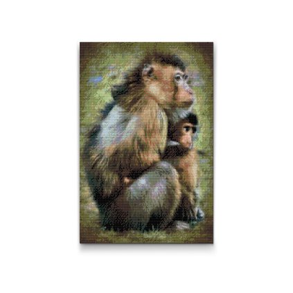 Diamond Painting - Feeding Time