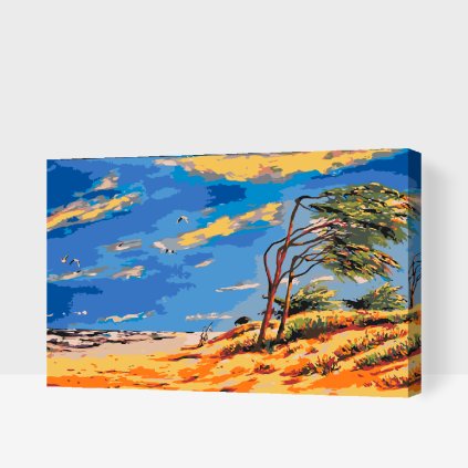 Paint by Number - Deserted Beach