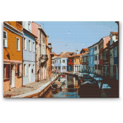 Diamond Painting - Venetian Gondolas