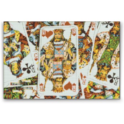 Diamond Painting - King Cards