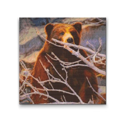 Diamond Painting - Bear Lurking for Prey